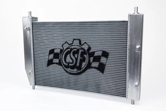 Csf Cooling Radiator - 23.38 in W x 16.5 in H x 2.04 in D - Single Pass - Driver Side Inlet - Passenger Side Outlet -