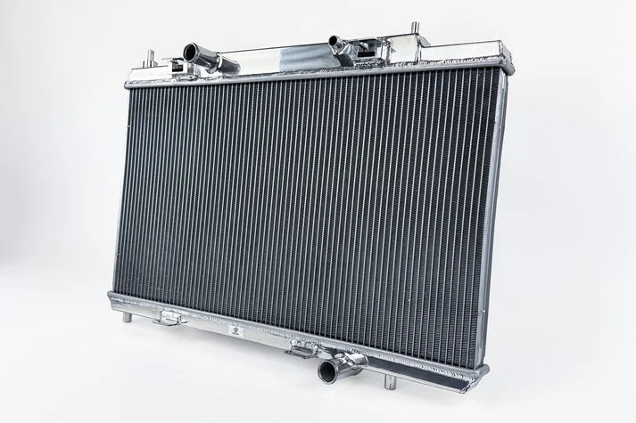Csf Cooling Radiator - 25.35 in W x 17.72 in H x 1.65 in D - Driver Side Inlet - Passenger Side Outlet - Aluminum -