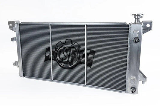 Csf Cooling Radiator - 31.44 in W x 16.3 in H x 1.65 in D - Passenger Side Inlet - Driver Side Outlet - Aluminum -