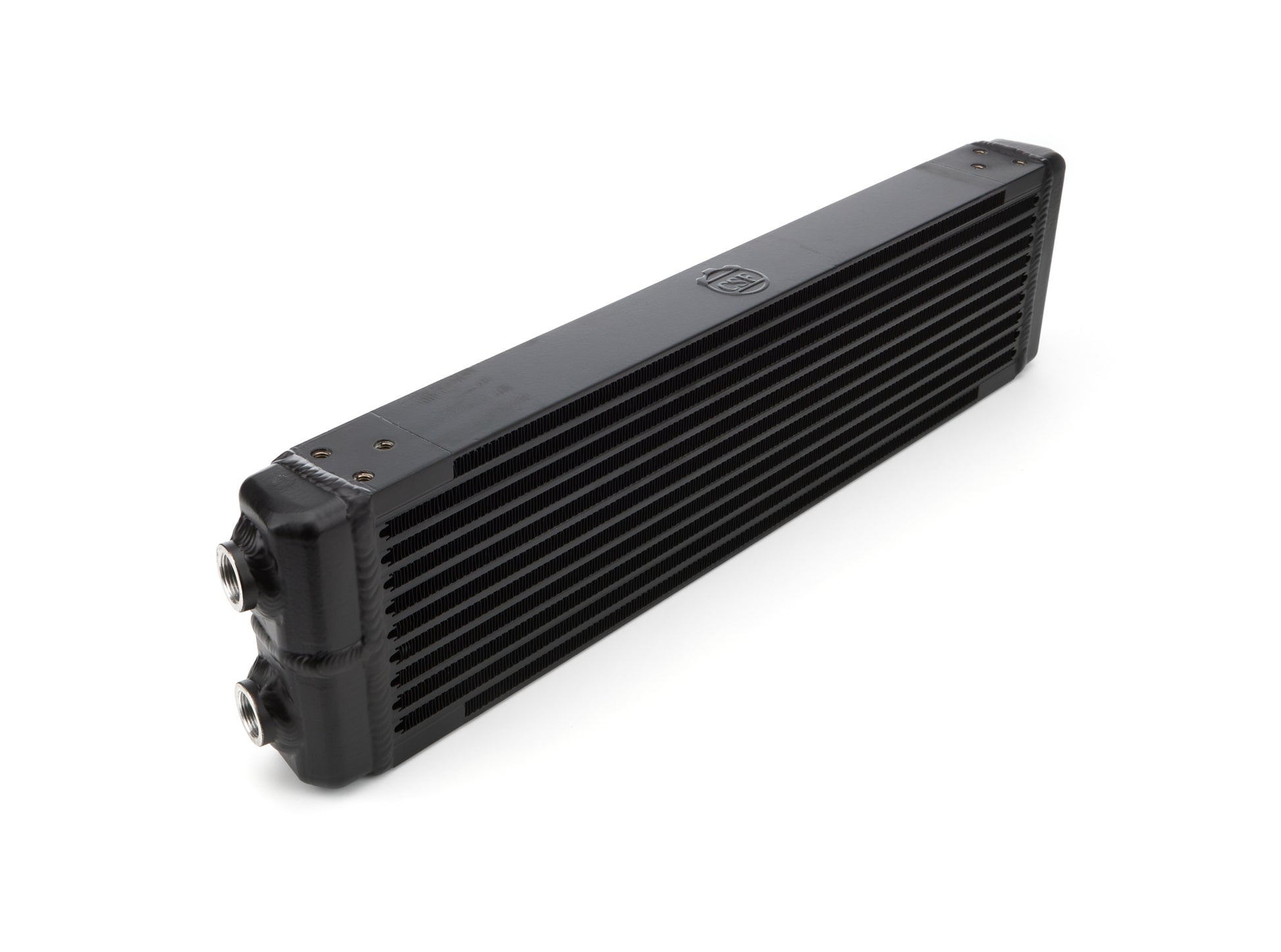 Csf Cooling Fluid Cooler - 24 x 5.75 x 2.25 in - Plate and Fin Type - 22 mm x 1.50 Female Inlet / Outlet - Aluminum -