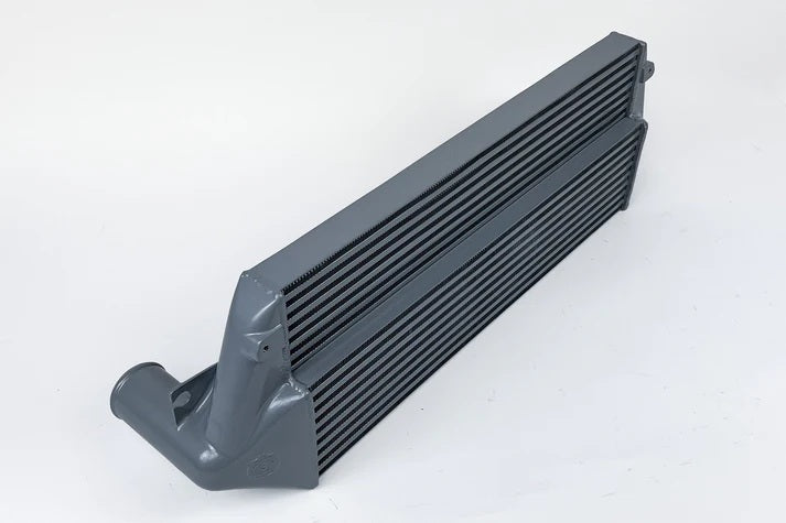 Csf Cooling Intercooler - Stepped Core - 2.5 in Inlet / Outlet - Aluminum - Silver Powder Coat - Toyota Corolla