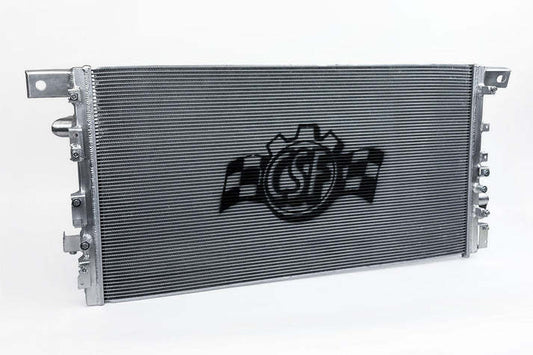 Csf Cooling Radiator - 34.65 in W x 17.91 in H x 1.65 in D - Passenger Side Inlet - Driver Side Outlet - Aluminum -