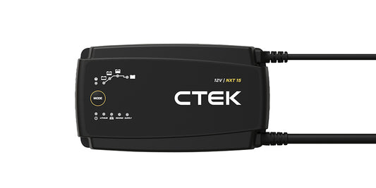 Ctek Battery Charger - NXT 15 NA - Lead Acid / AGM / Lithium-ion - 12V - 15 amps - Indicator Lights - Each
