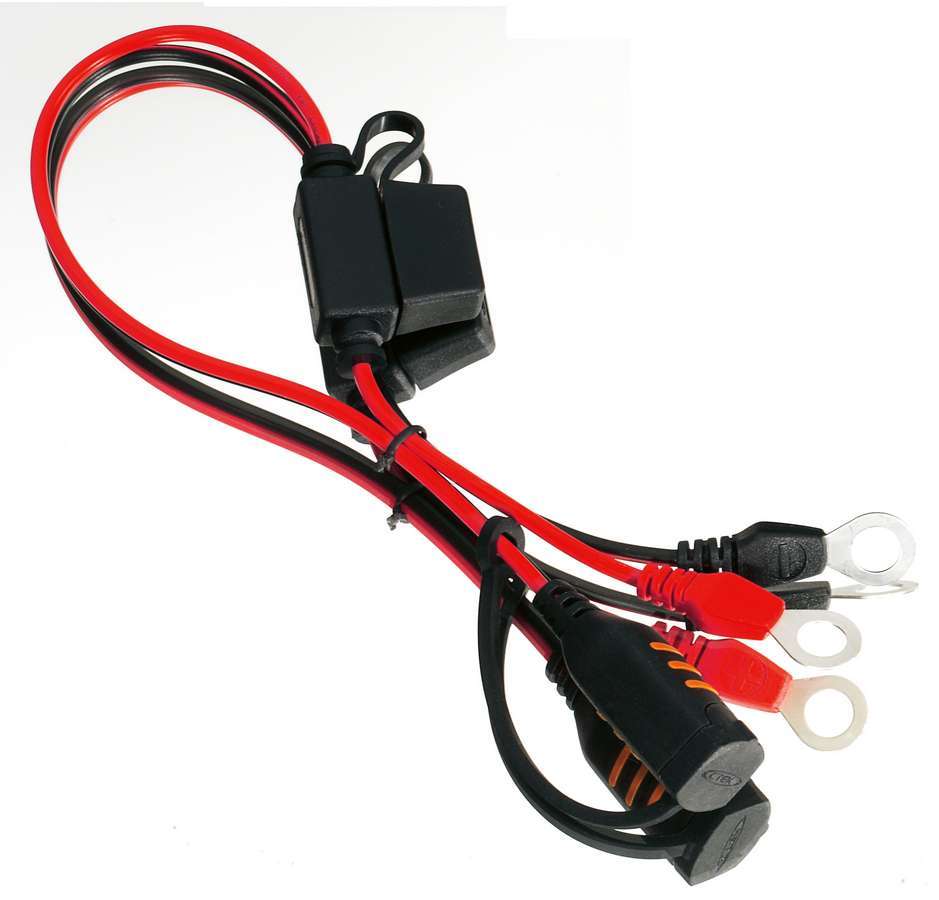 Ctek Battery Charger Harness - Comfort Indicator Eyelet - 3 LED Indicators - Ring Terminal Connector - In-Line Fuse -