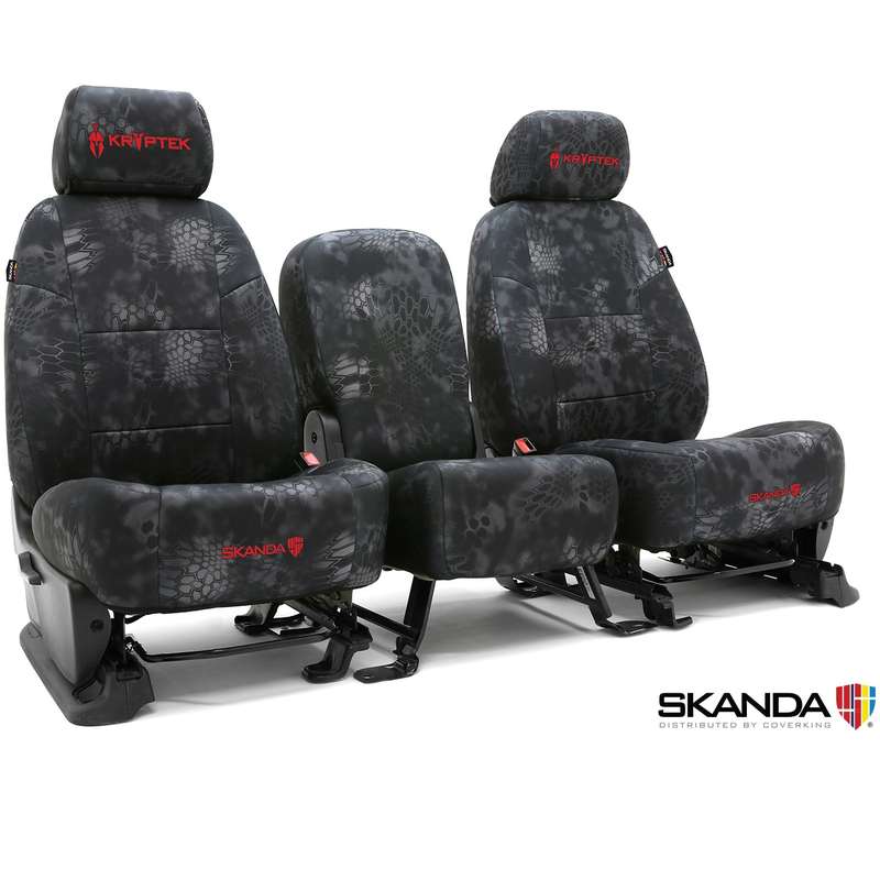 Custom Tactical Seat Cover Neosupreme Kryptek — Camo Typhon Solid