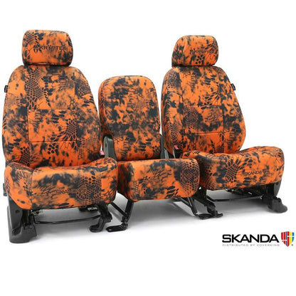 Custom Tactical Seat Cover Neosupreme Kryptek — Camo Inferno Solid