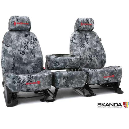 Custom Tactical Seat Cover Neosupreme Kryptek — Camo Raid Solid