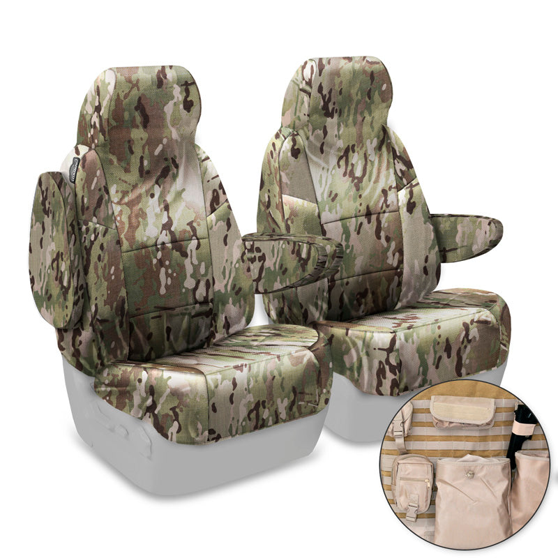 Custom Tactical Seat Cover Ballistic — Camo Multi-Cam Classic