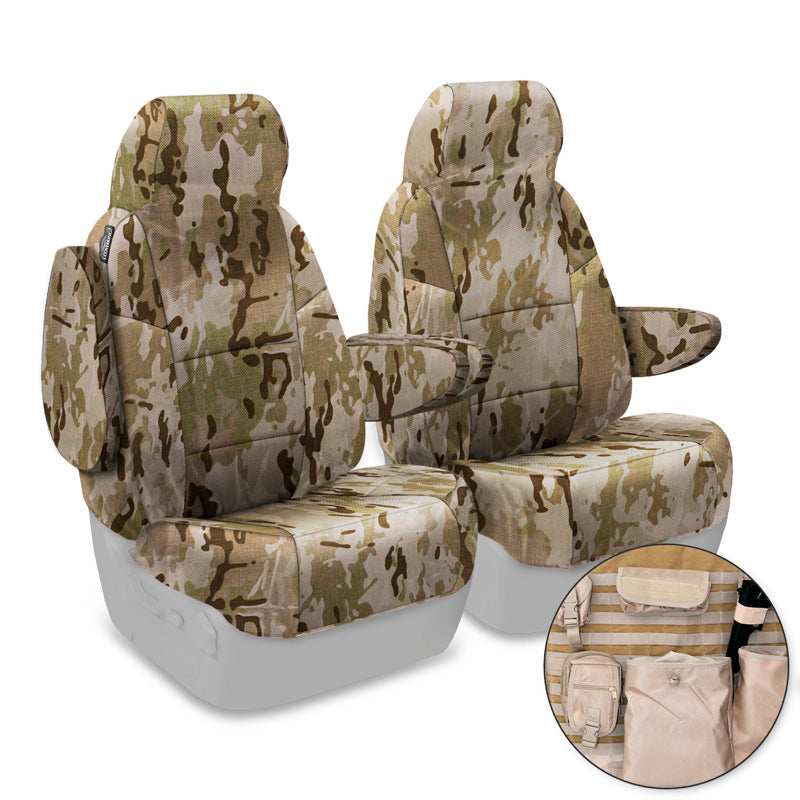 Custom Tactical Seat Cover Ballistic Camo Multi-Cam — Ballistic Multi-cam Arid