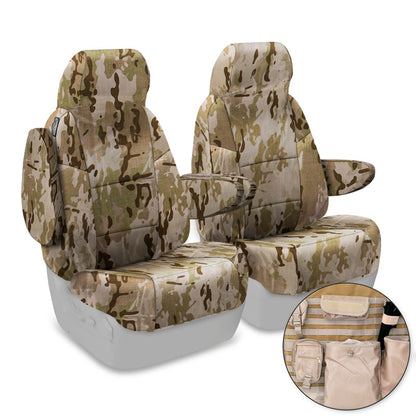 Custom Tactical Seat Cover Ballistic Camo Multi-Cam — Ballistic Multi-cam Arid