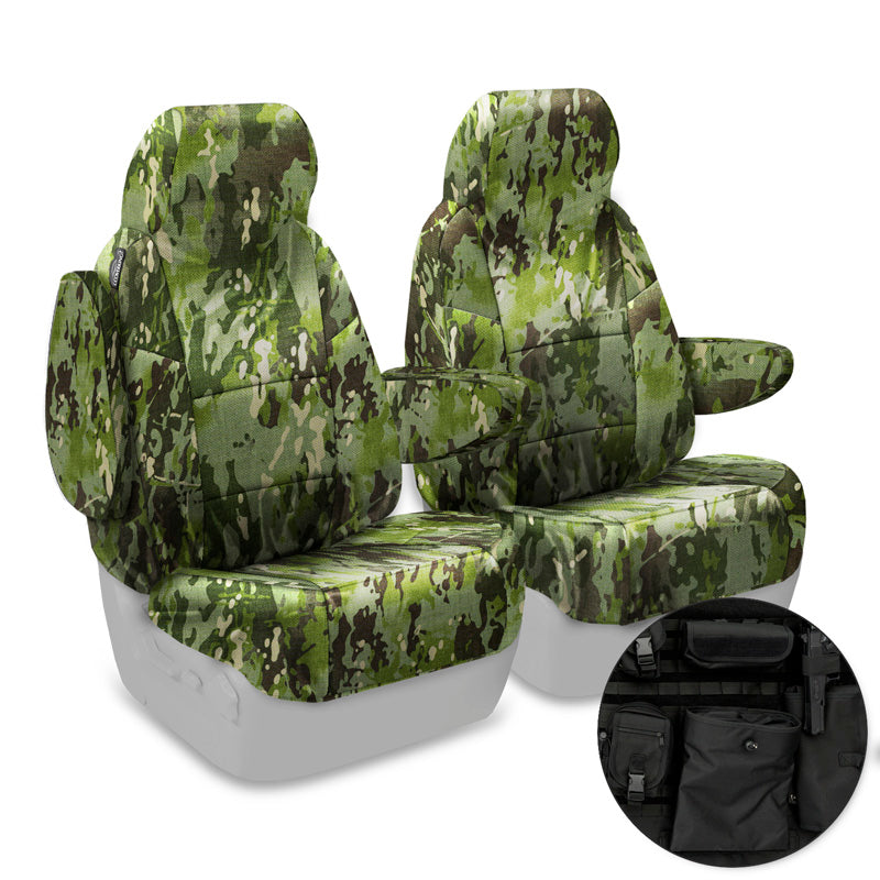 Custom Tactical Seat Cover Ballistic Camo Multi-Cam — Ballistic Multi-cam Tropic