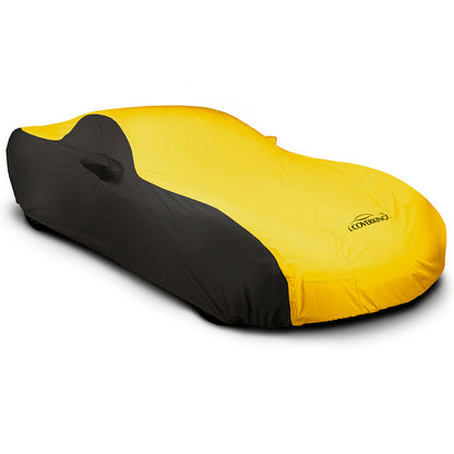 Custom Car Cover Stormproof 2-Tone — Yellow with Black sides