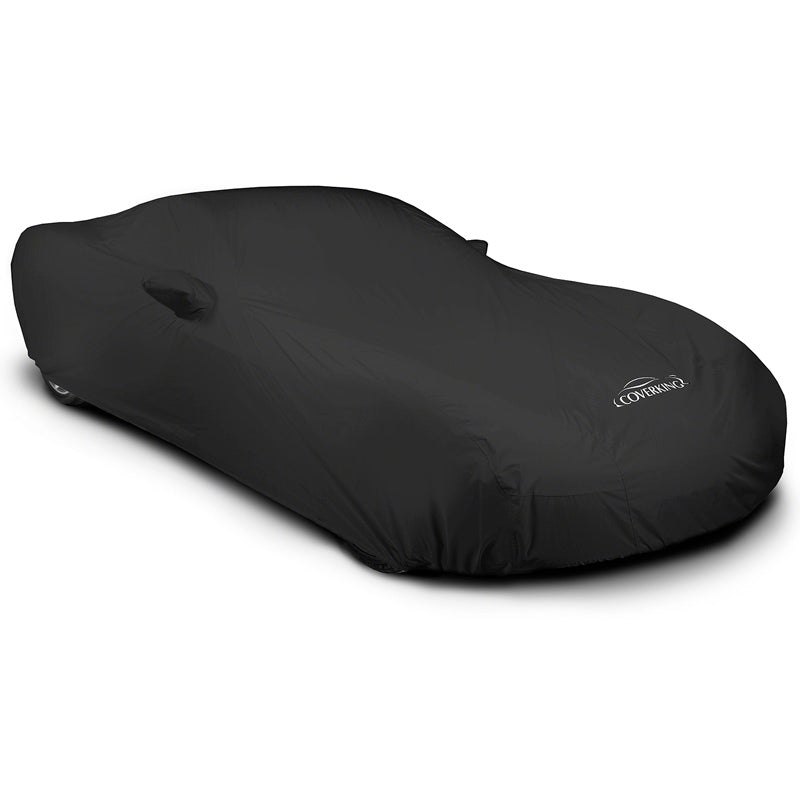 Custom Car Cover Stormproof Solid — Black