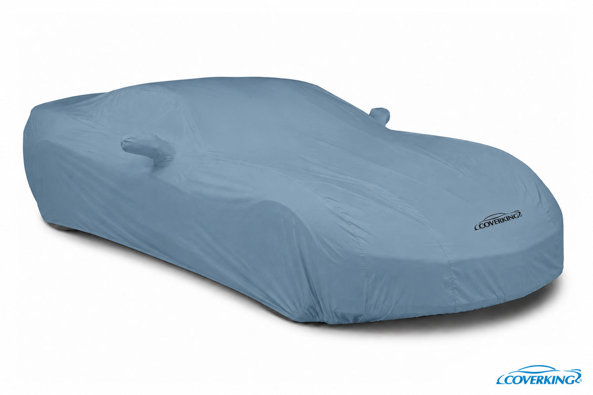 Custom Car Cover Stormproof Solid — Blue