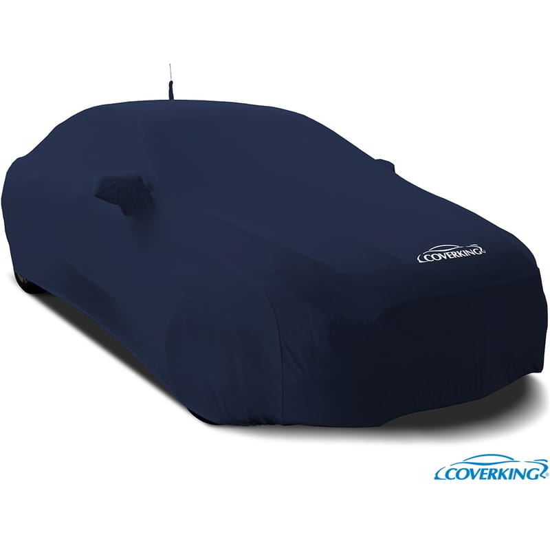 Custom Car Cover Satin Stretch Solid — Blue