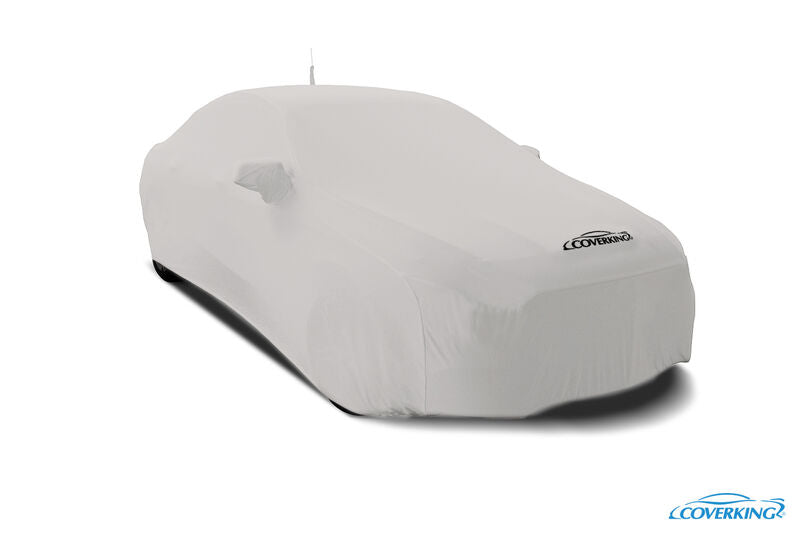Custom Car Cover Satin Stretch Solid — Gray
