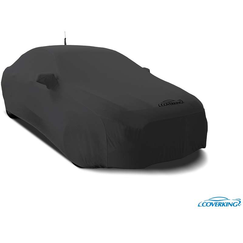 Custom Car Cover Satin Stretch Solid — Gray