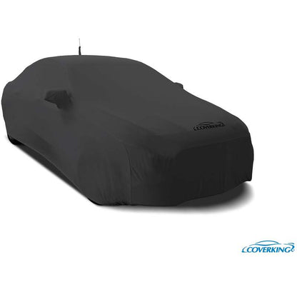 Custom Car Cover Satin Stretch Solid — Gray