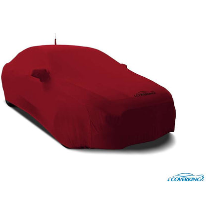 Custom Car Cover Satin Stretch Solid — Red