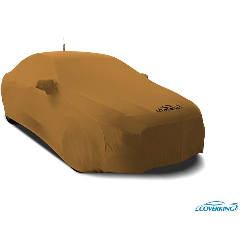 Custom Car Cover Satin Stretch Solid — Gold