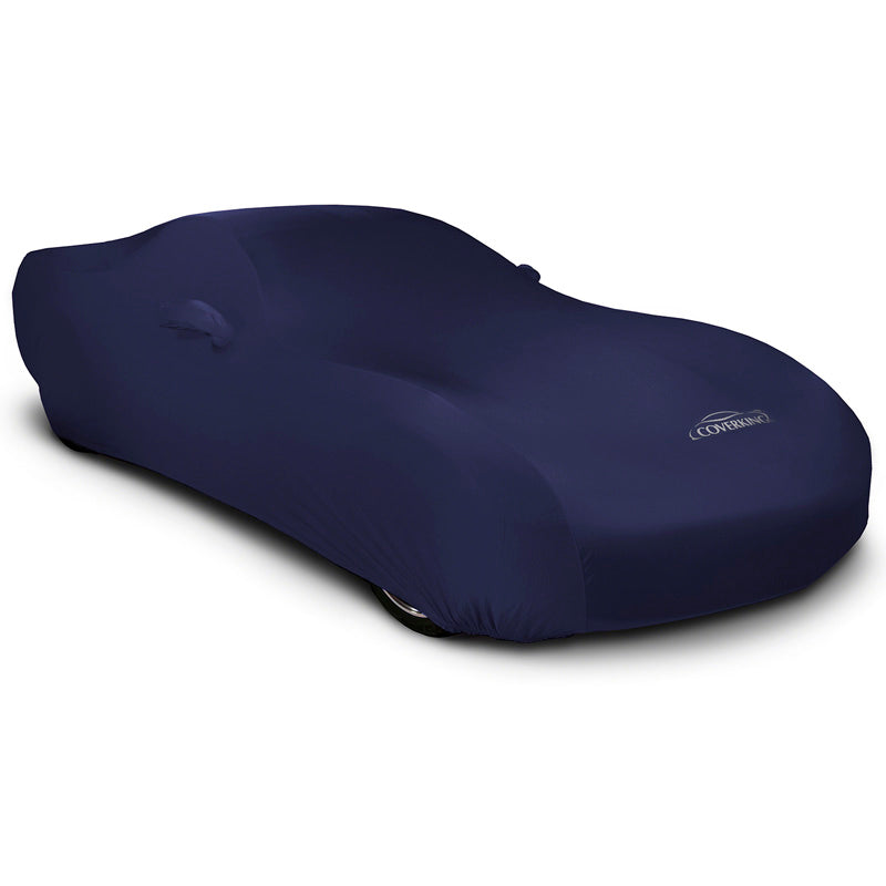 Custom Car Cover Satin Stretch Solid — Blue