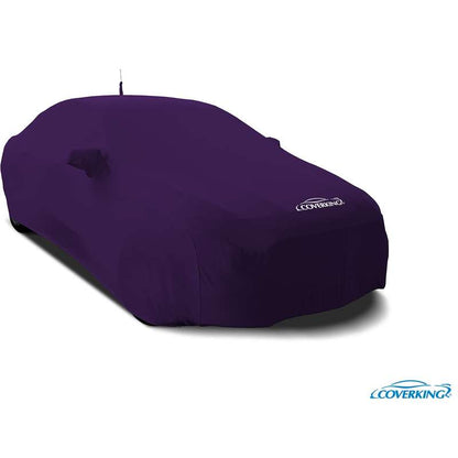 Custom Car Cover Satin Stretch Solid — Purple