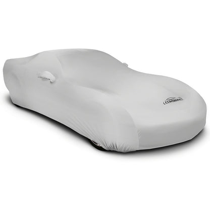 Custom Car Cover Satin Stretch Solid — White