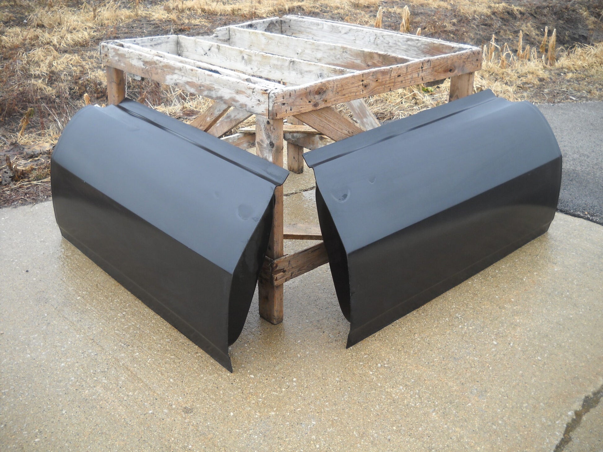 1967-1968 Camaro Fiberglass Doors (Pair) - Glasstek D1003 product image