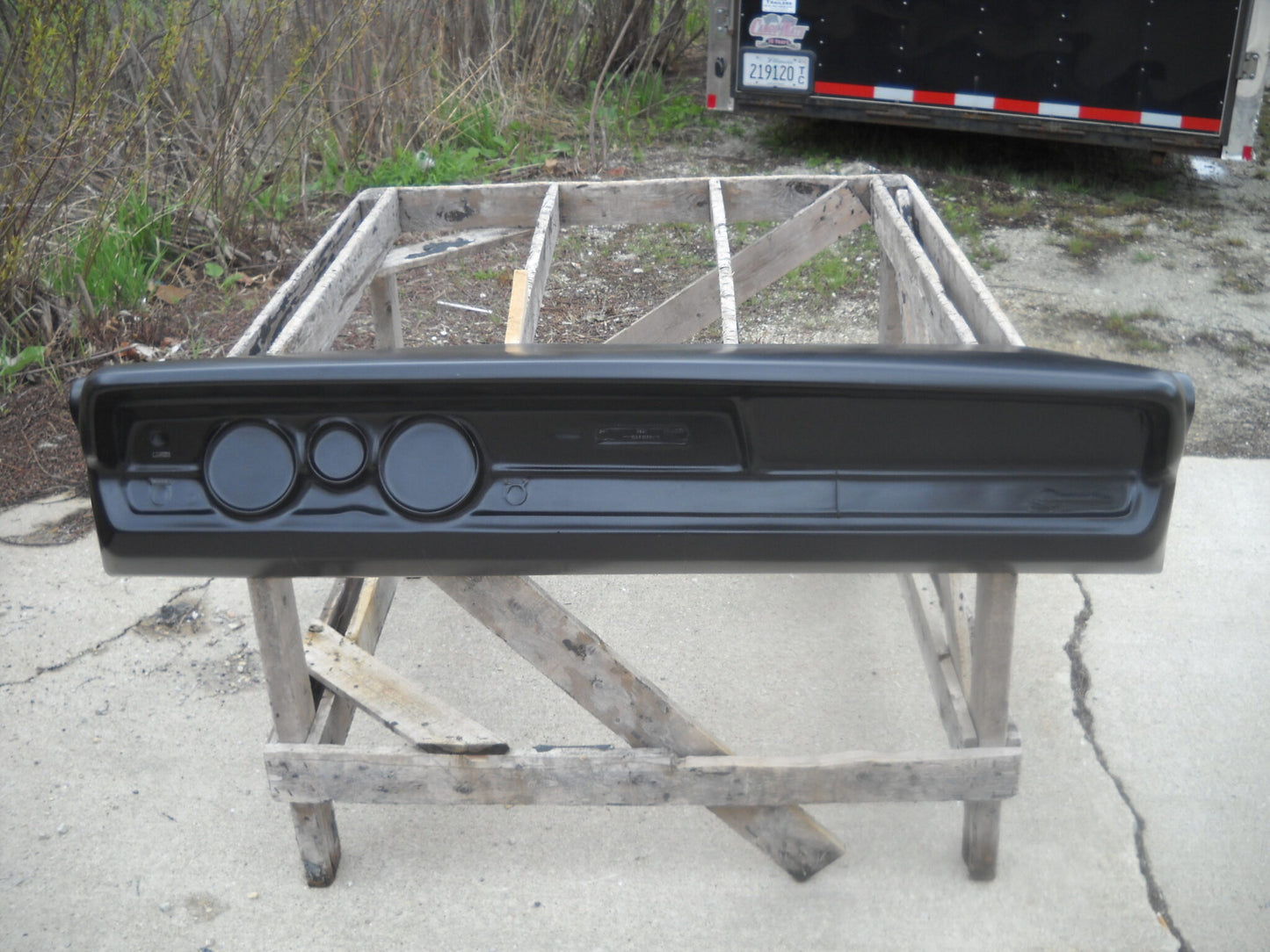 1967-1969 Barracuda Fiberglass Dashboard - Glasstek DB026 product image
