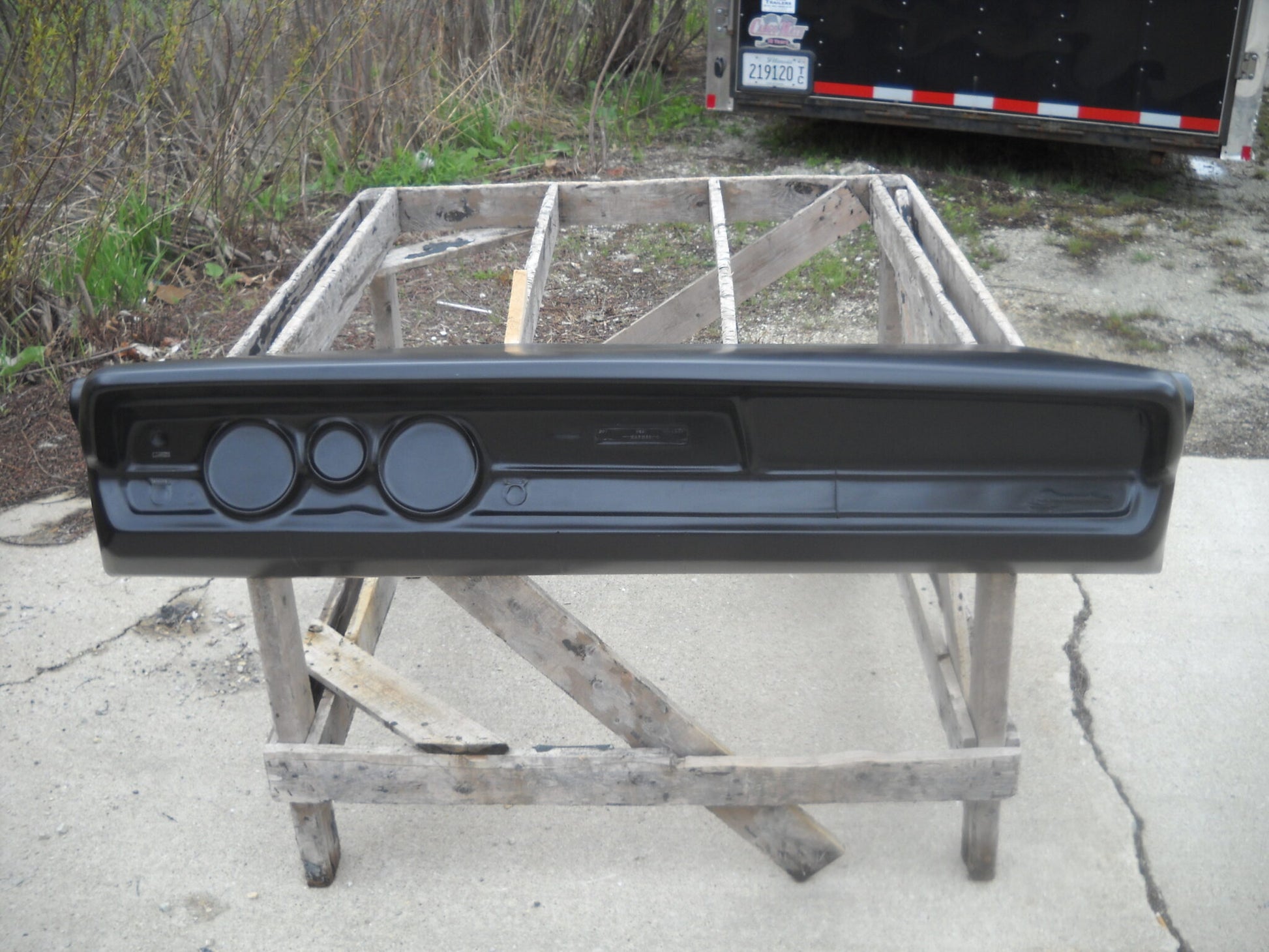 1967-1969 Barracuda Fiberglass Dashboard - Glasstek DB026 product image