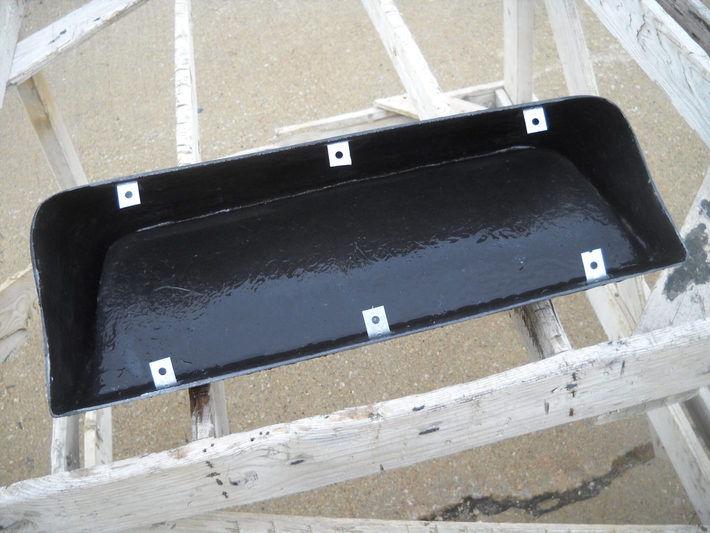 1968-1969 Javelin / AMX Fiberglass Dashboard Gauge Pod Piece (Bolts Onto DB030 Main Piece) - Glasstek DB031 - view 3