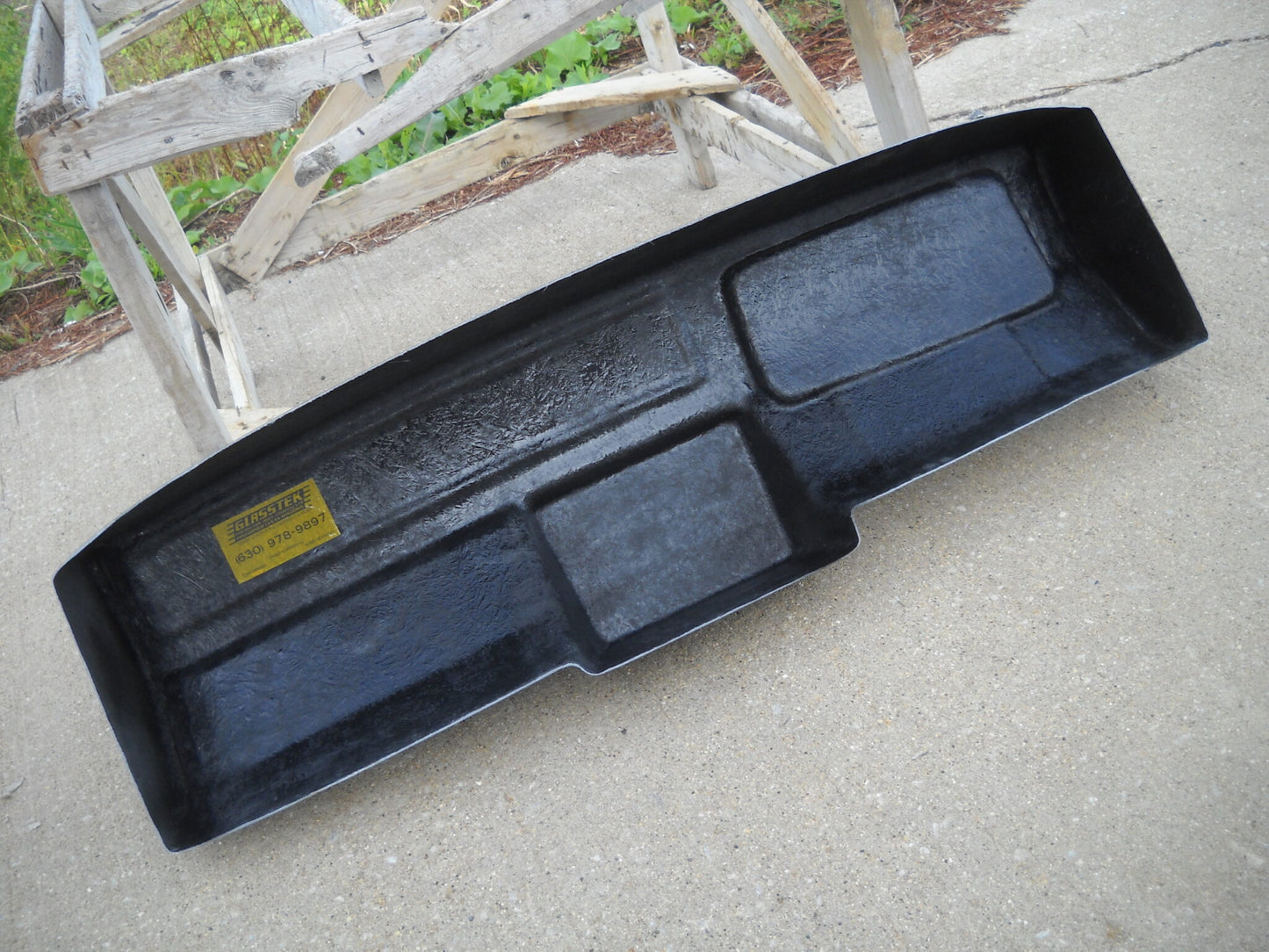 1981-1987 / 1981-1988 Regal Fiberglass Dashboard (No Gauge Pod) (55 1/2" Wide) - Glasstek DB036 - view 4