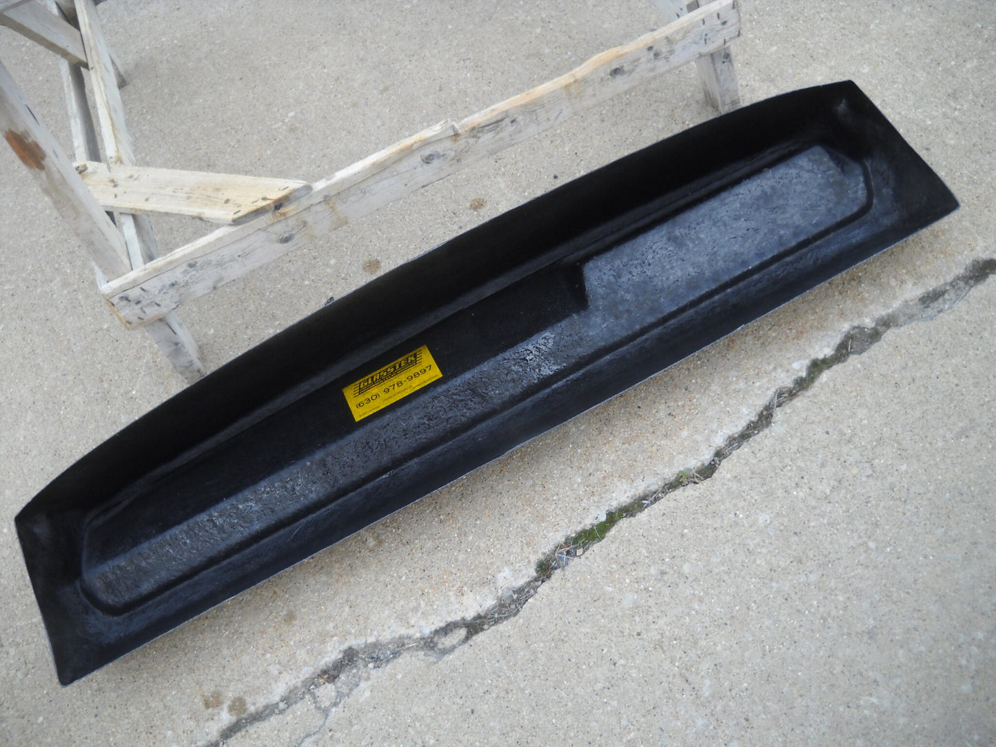 1967-1969 / 1970-1976 / 1968-1969 Dart Fiberglass Dashboard (55 1/2" Wide) - Glasstek DB035 - view 3