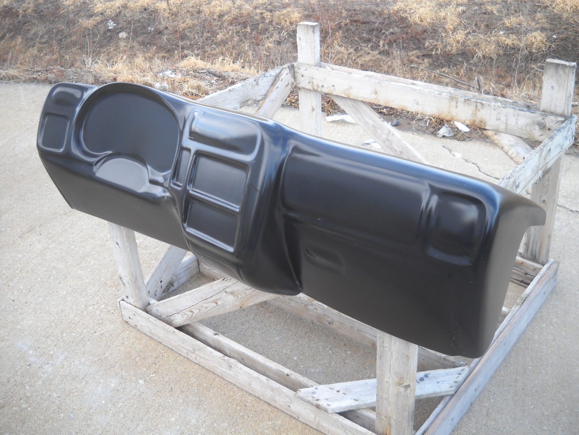 1994-2004 S-10 Fiberglass Dashboard ( 53 3/4" Wide) - Glasstek DB038 - view 2