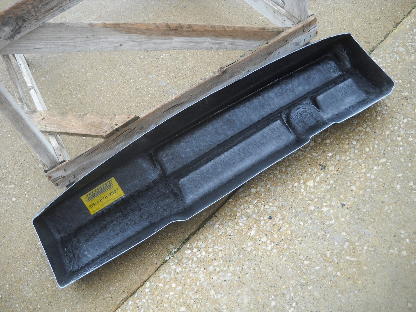 1970-1977 Vega Fiberglass Dashboard (70-73 Style) (50 1/2" Wide) - Glasstek DB039 - view 3