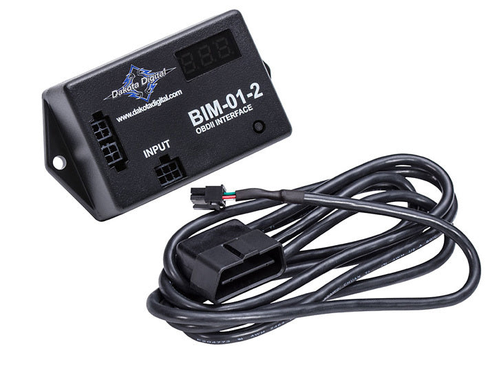 Dakota Digital Gauge Interface - Speedometer / Tachometer / Temperature / Check Engine Indicator - OBDII - Plastic -