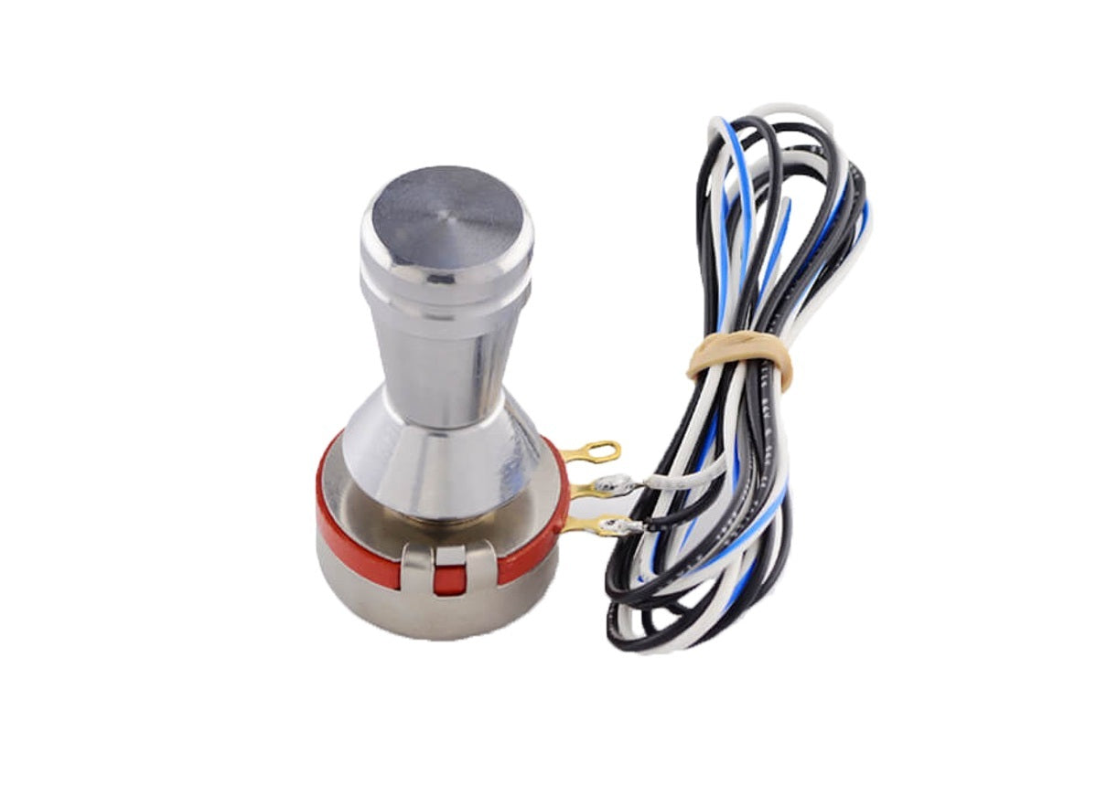 Dakota Digital Switch - Light Dimmer - Rotary Knob - Aluminum - Natural - Dakota Digital Gauges - Kit