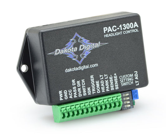 Dakota Digital Light Controller - Headlight / Dome Light - Plastic - Black - Each