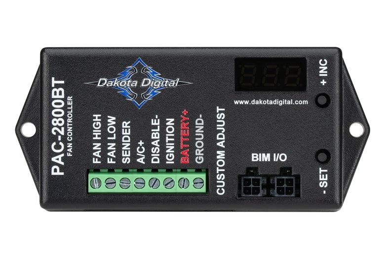 Dakota Digital Fan Controller - Single or Dual Fan - Adjustable - Digital - Each