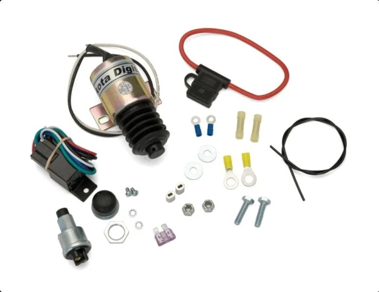 Dakota Digital Actuator - Door / Trunk - 35 lb Pull - 3/4 in Travel - Plastic - Black - Each