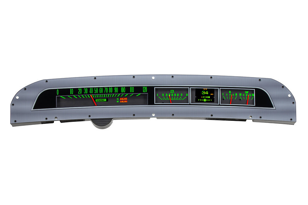 Dakota Digital Gauge Kit - RTX - Electric - Analog - Fuel Level / Oil Pressure / Speedometer / Tachometer / Voltmeter