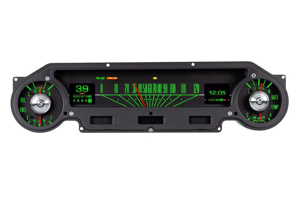 Dakota Digital Gauge Kit - RTX - Electric - Analog - Fuel Level / Oil Pressure / Speedometer / Tachometer / Voltmeter