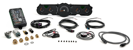 Dakota Digital Gauge Kit - RTX Series - Analog - Fuel Level / Oil Pressure / Speedometer / Tachometer / Voltmeter /