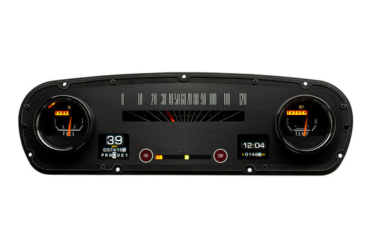 Dakota Digital Gauge Kit - RTX Series - Analog - Fuel Level / Oil Pressure / Speedometer / Voltmeter / Water