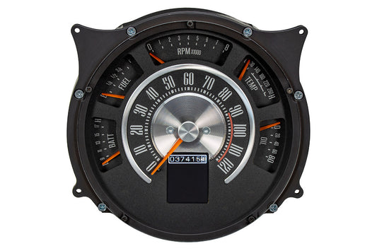 Dakota Digital Gauge Kit - RTX Series - Analog - Fuel / Oil Pressure / Speedometer / Tachometer / Voltmeter / Water