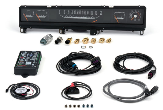 Dakota Digital Gauge Kit - RTX Series - Analog - Fuel / Oil Pressure / Speedometer / Tachometer / Voltmeter / Water