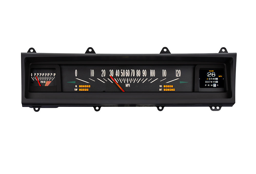 Dakota Digital Gauge Kit - RTX - Electric - Analog - Fuel Level / Oil Pressure / Speedometer / Tachometer / Voltmeter