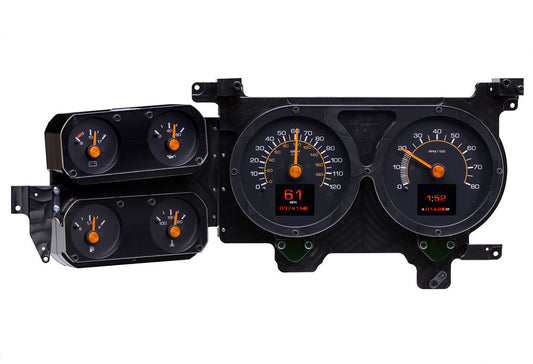Dakota Digital Gauge Kit - RTX Series - Analog - Fuel / Oil Pressure / Speedometer / Tachometer / Voltmeter / Water