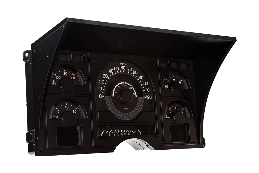 Dakota Digital Gauge Kit - RTX Series - Analog - Fuel Level / Oil Pressure / Speedometer / Tachometer / Voltmeter /