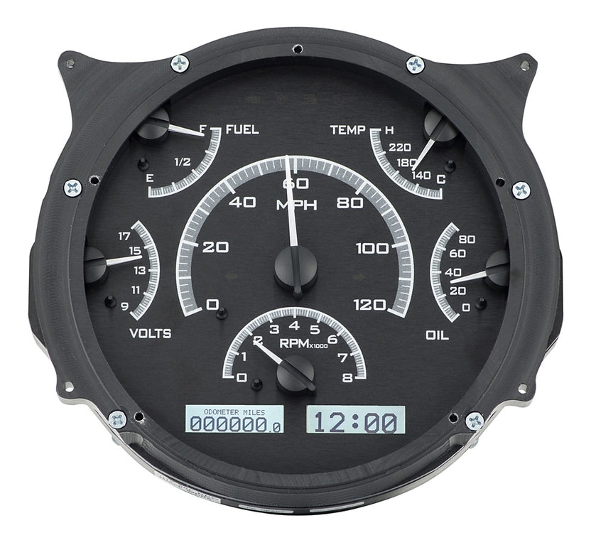 Dakota Digital Gauge Kit - VHX Series - Analog - Fuel Level / Oil Pressure / Speedometer / Tachometer / Voltmeter /